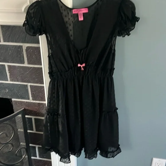 Vintage Y2K Betsey Johnson Slip Dress Intamates - Picture 2 of 16